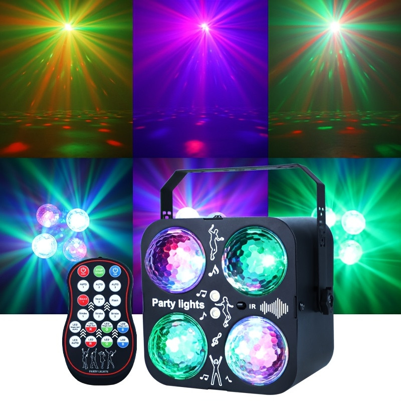 Metal Party Projector Disco RGB Light
