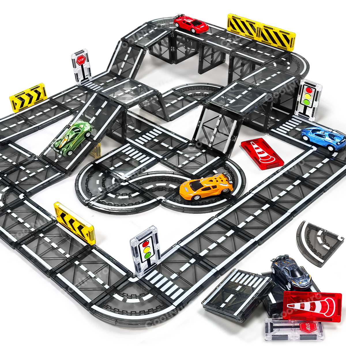 Magnetic Building Blocks Toy Set