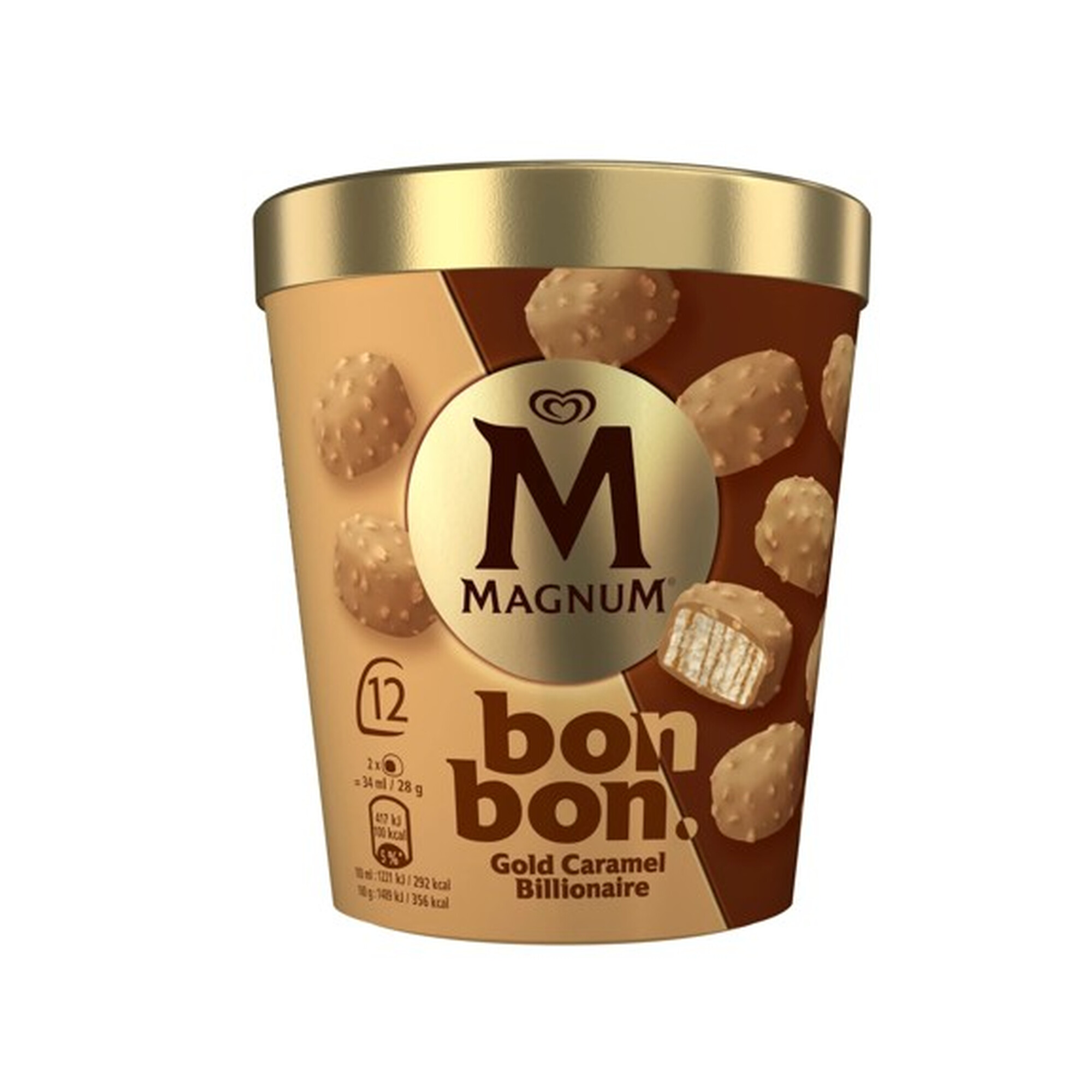 MAGNUM Frozen Candy Gold Billionaire 168g