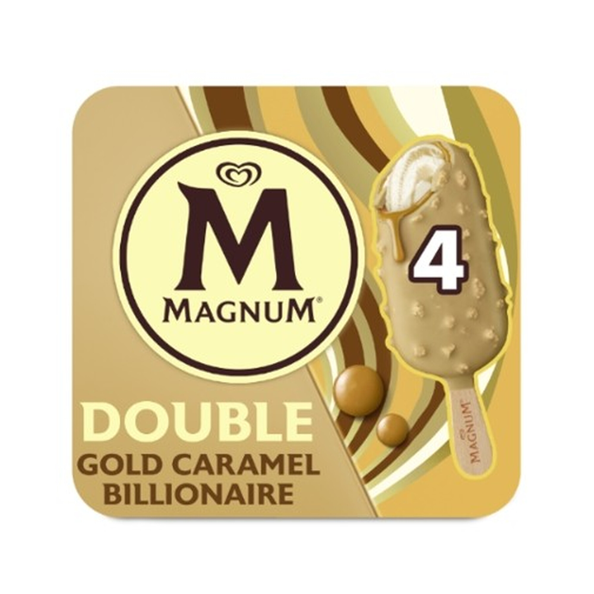 Magnum Double Gold Caramel Ice Cream 284 g