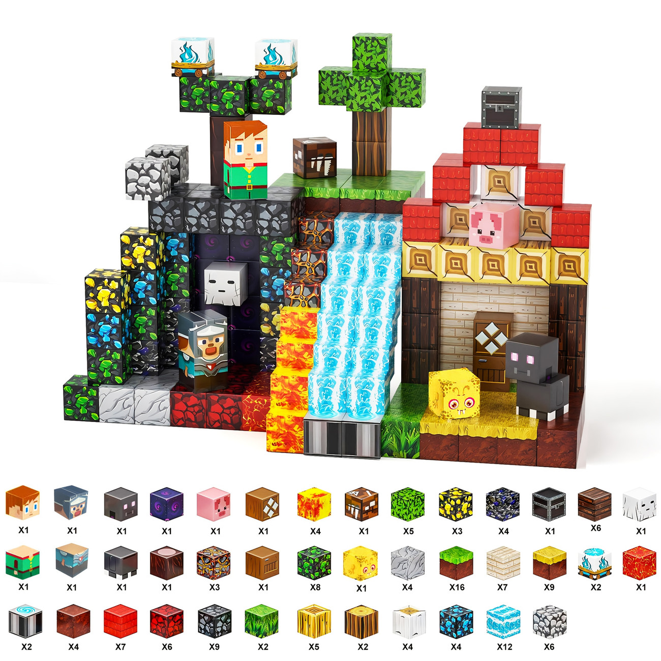 Magnetic Building Blocks 150/300 Pieces YTA