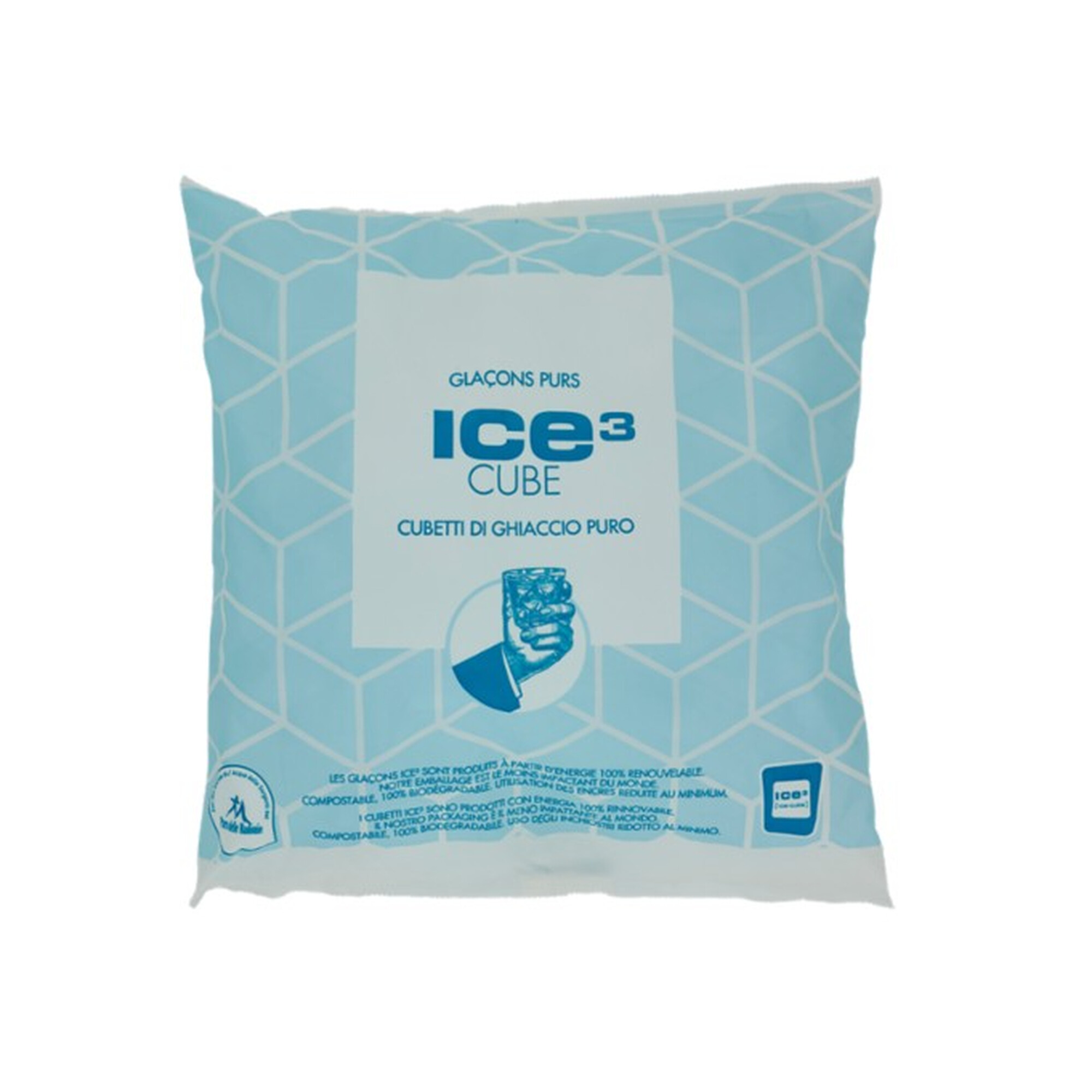 ICE CUBE sachet de glaçons 1,25 kg